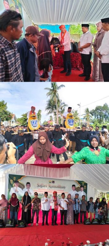 Ketgam: Pembagian paket sembako ASR-Hugua di Kabupaten Muna Barat, Senin (24/3)