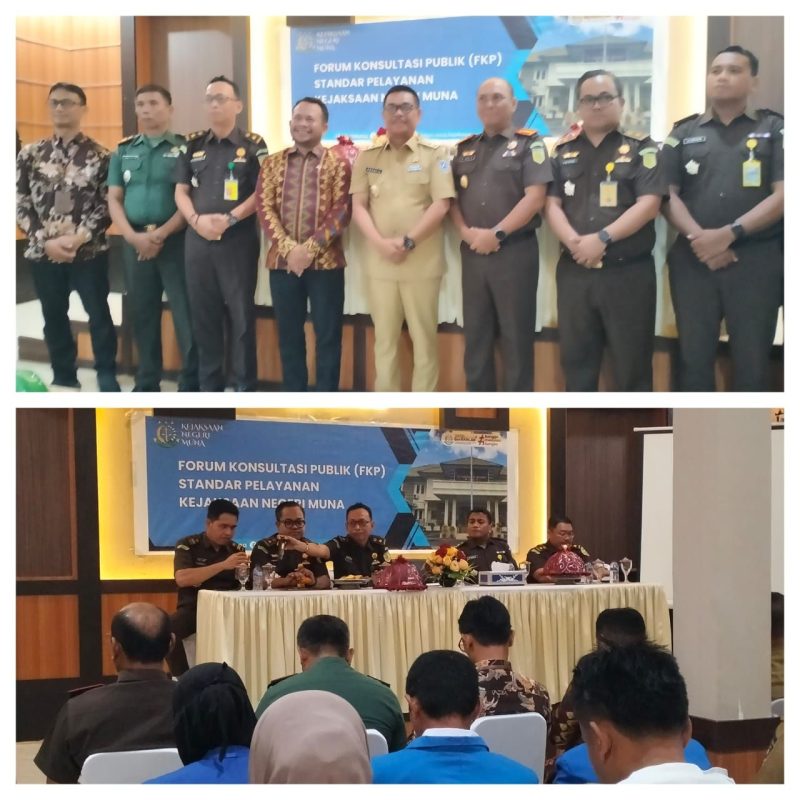 Ketgam : Kegiatan FKP diKejariMuna