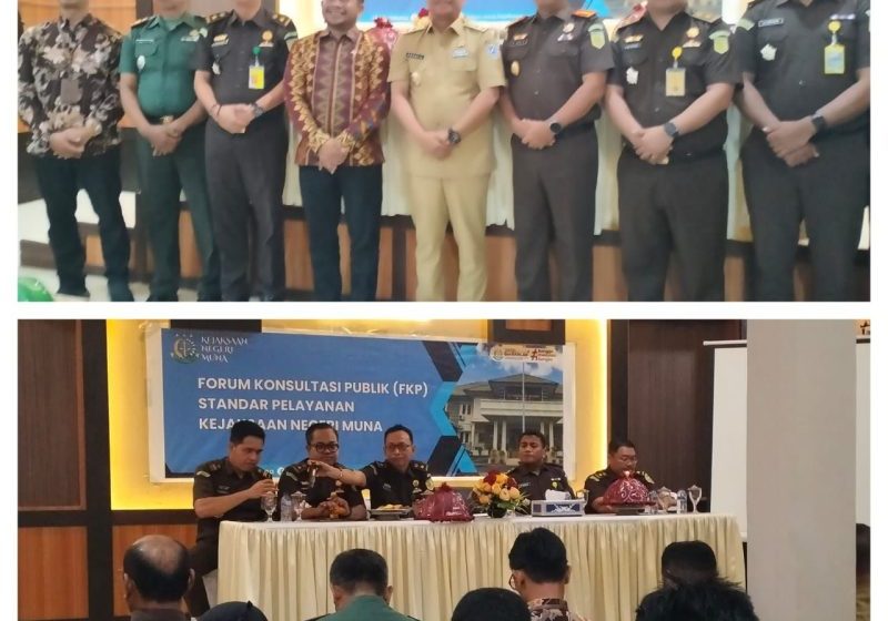Ketgam : Kegiatan FKP diKejariMuna